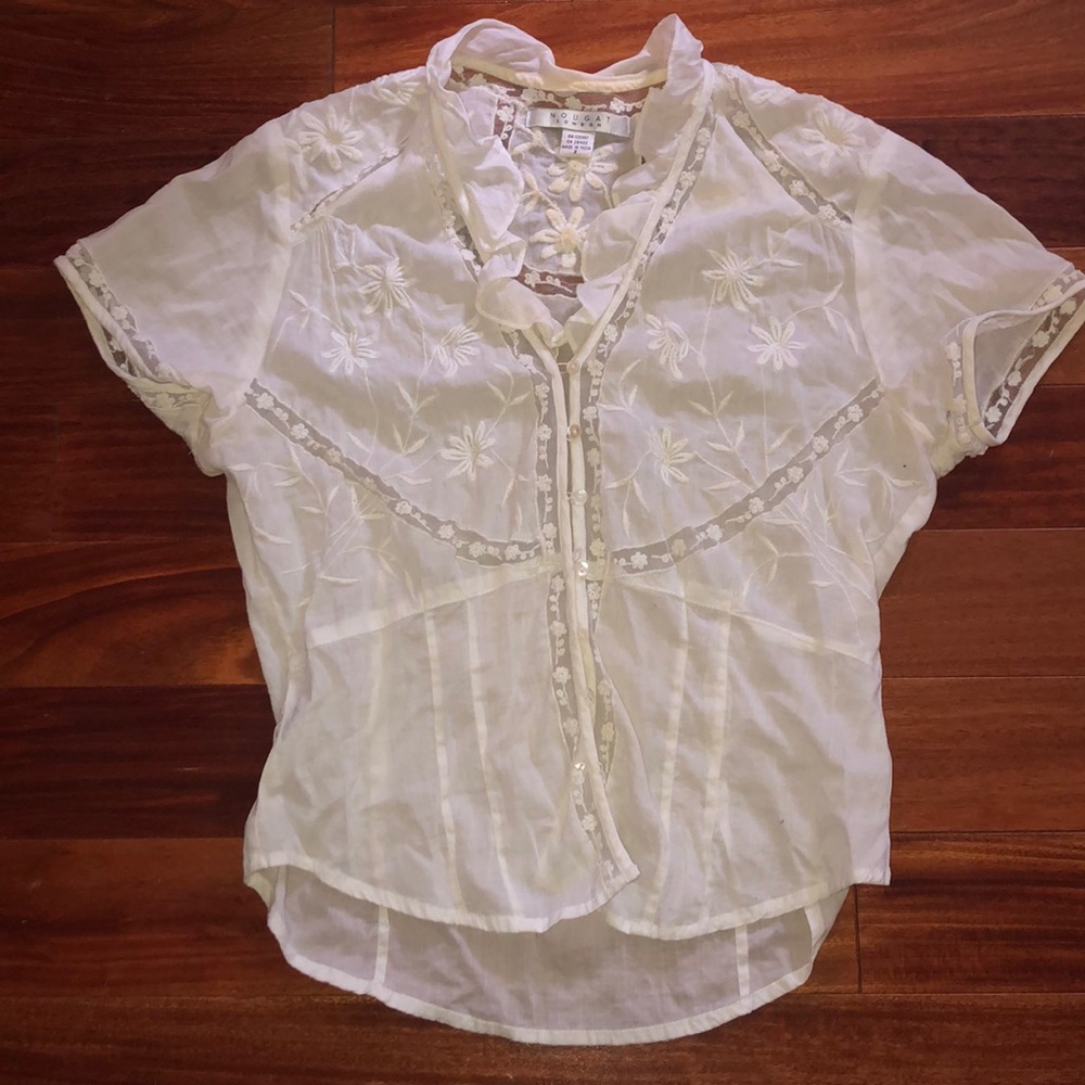 white blouse